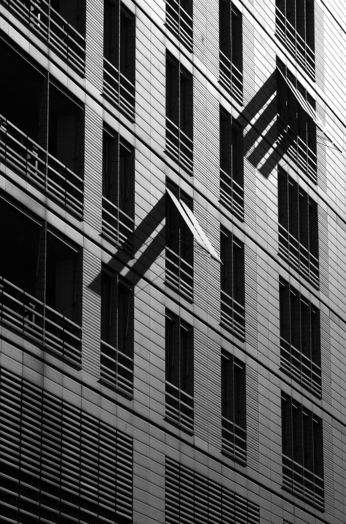 building, facade, architecture, modern, contemporary, black and white, contemporary architecture, modern architecture